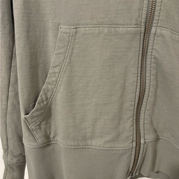 Athleta Gray Zip-Up Hoodie - Picture 3 of 5